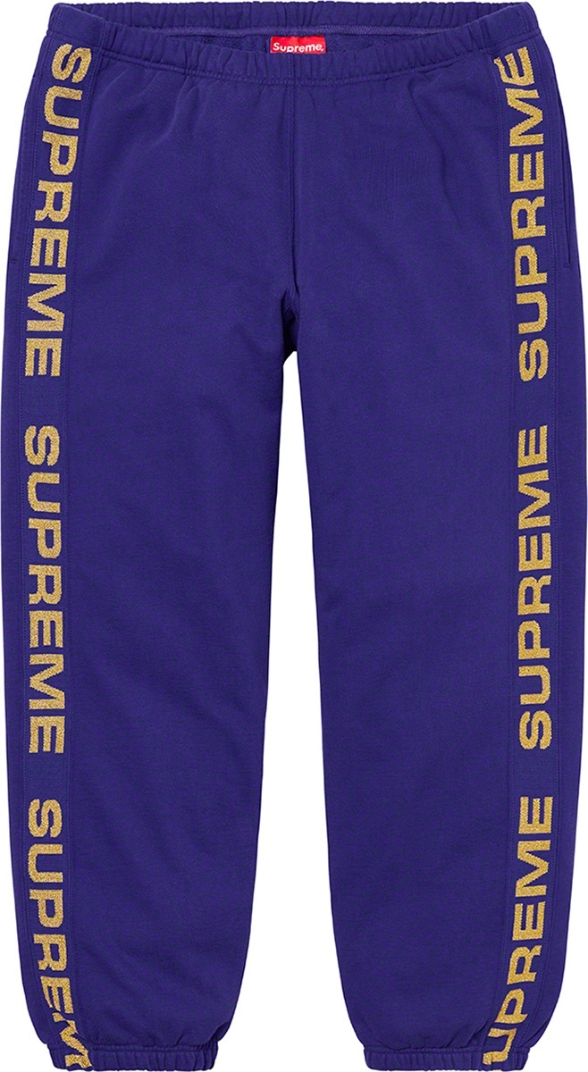 Metallic Rib Sweatpant view 3